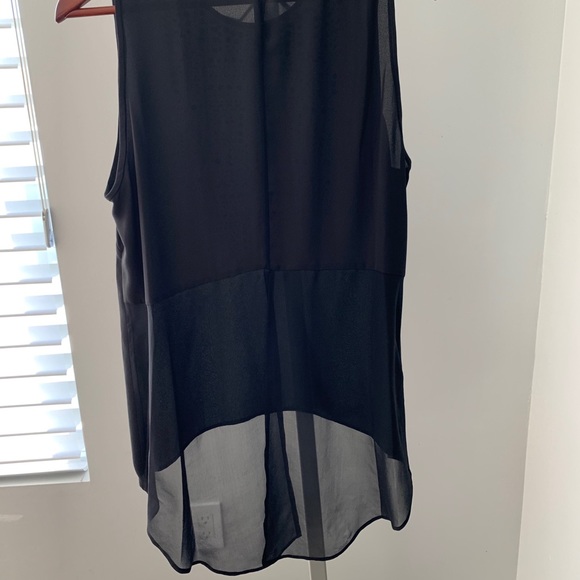 BCBG MAXAZRIA DANNA SLEEVELESS EMBELLISHED TOP - Picture 4 of 6